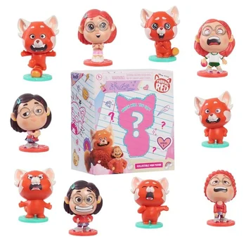 Nova Viragem de Vermelho Mistério Caixa de Figuras de Anime Kawaii Urso Boneca Cego Caixas de Mistério Caixa de Bonito dos desenhos animados de Animais Presentes para as Crianças do Modelo de Brinquedo