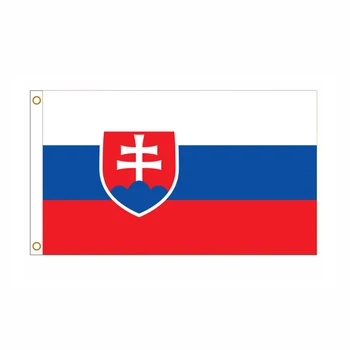 90x150cm eslovaco Bandeira eslovaco Bandeira Nacional Da República eslovaca Bandeira Nacional