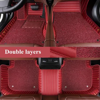 Melhor qualidade! Especiais personalizados carro tapetes para BMW i4 2023-2021 impermeável casal camadas de tapetes tapetes para i4 2022,frete Grátis