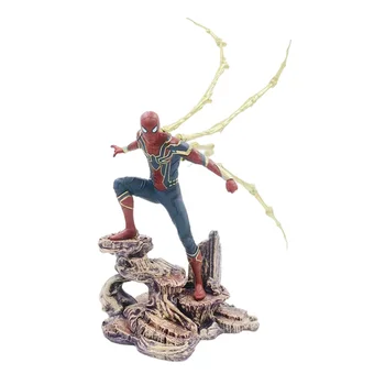 Marvel Legends Figura de Ação Avengers Aranha de Ferro homem-Aranha Pvc 28cm Figma Capitão América, Homem de Ferro Modelo de Brinquedos Para a Criança Boneca de Presente