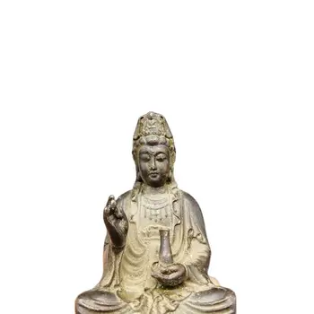 Coleção de bronze antique do Bodhisattva Guanyin coleção da família Nº 3