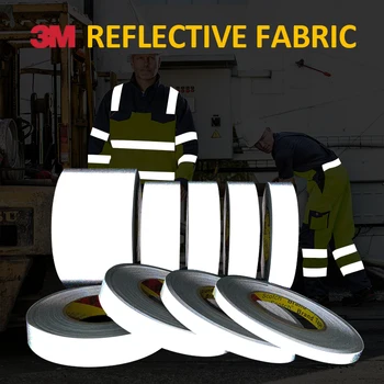 3M de altura Reflexivo de Prata TC Tecido Costura de Vestuário de trabalho, Roupas, Casacos de 50 Metros de Multi-Tamanho