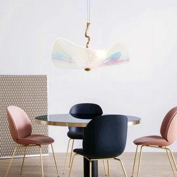 Sentido de concepção de arte luzes pingente personalidade criativa e simples de design moderno restaurante da barra de luzes do pendente