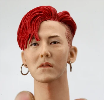 1/6 Bigbang, G-DRAGON Kwon Ji Yong Head Sculpt Ajuste do Modelo de 12
