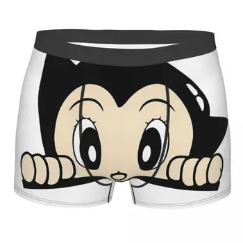 Astro Boy Cuecas Homme Calcinha Homem Cueca Confortável Shorts Boxer Briefs