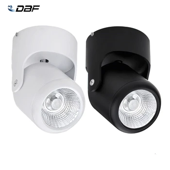 [DBF]LED de montagem em Superfície emissor de luz Downlight Dimmable 7W 10W 15W 20W Teto do DIODO emissor de luz da Luz do Ponto AC90-265V para a sala Quarto Cozinha