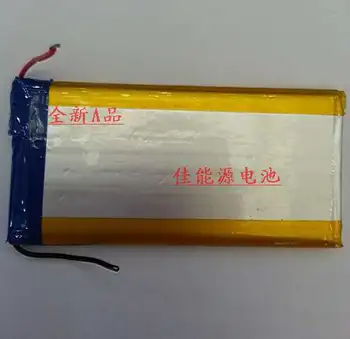 3.7 V bateria de lítio do polímero 0652103 3000MAH Pocket PC PS LEVOU eBook Recarregável do Li-íon da Célula
