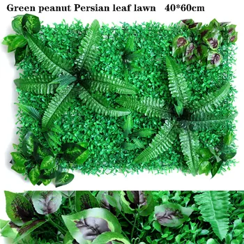 40x60cm Planta Verde Parede para a Home do Casamento do Jardim de Parede Landscap Plástico Verde Gramado Porta da Loja pano de Fundo da Decoração Artificial de Plantas de Parede