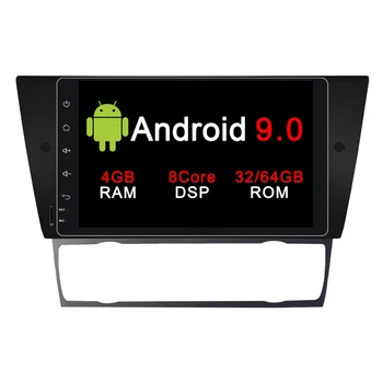 1 din Android 9.0 Car Multimedia player para E90 Salão E91 Turnê 2005-2012 Coupé Cabriolet nenhum Leitor de DVD do Carro Chefe da Unidade de Jogadores
