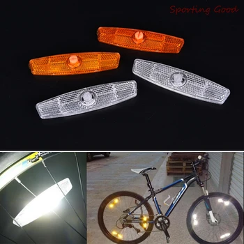 Bicicleta Roda Reflector de Segurança Falou Reflexiva de Montagem Vintage Clipe Aviso de venda quente