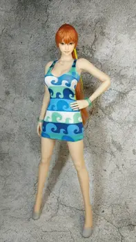 1:6 Escala de Cor azul, o Vestido das Mulheres Para 1/6 Figura Feminina Boneca Brinquedos