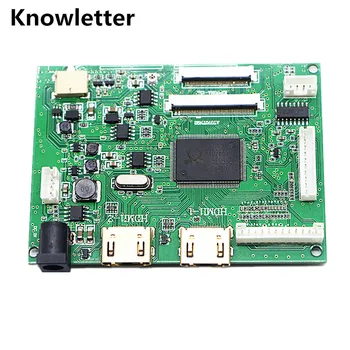 2HDMI+VGA+Áudio LCD do Controlador da Placa do Kit para o Painel de EJ080NA-05B / AT080TN52 LCD controlador de placa de kits DIY