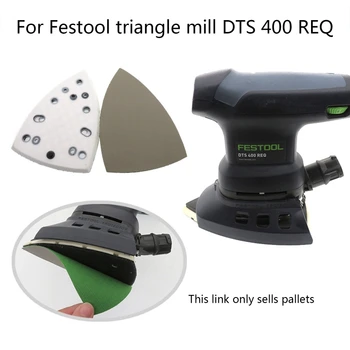 Polimento Disco de 7 Furos Triangulares Gancho e Loop Lixar Disco de Ajuste para DTS 400-REQ