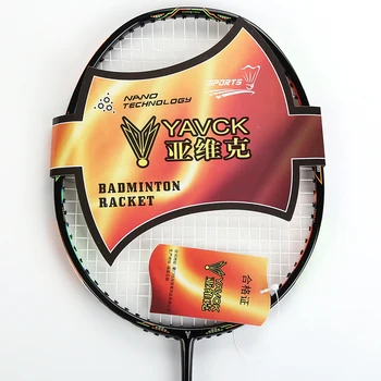 DR-10 raquetes de badminton de fibra de carbono T conjunta de Alta Qualidade com saco de raquete de badminton