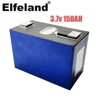 Elfeland novo 3,7 V 150AH única grande praça shell de alumínio bateria de lítio célula / veículo elétrico / triciclo elétrico