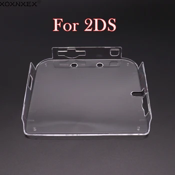 XOXNXEX 10pcs Durável de Plástico Transparente de Protecção de disco Rígido Caso Shell Capa Para Nintendo 2DS