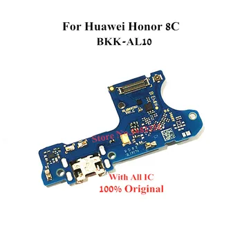100% Original Porta USB de Carregamento Dock cabo do Cabo flexível Para Huawei magic2 TNY-AL00 tampão de Carga Com Microfone Conector da Placa