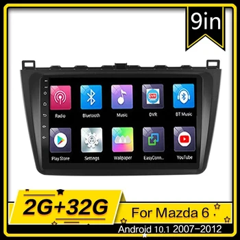 2G 32G Android De 10,1 2 Din auto-Rádio Multimédia Player de Vídeo Para Mazda 6 2007 2008 - 2012 2011 2009 Navegação GPS DVD FM