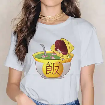 Seis Mulheres Pequenas Camisas Pouco Pesadelos Jogo T-shirt Harajuku Vintage de Vestuário Feminino