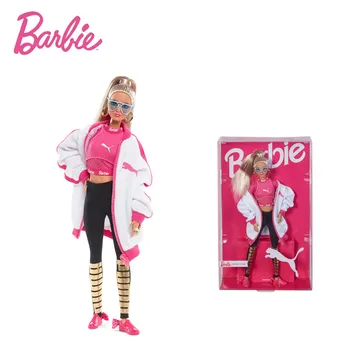 Aniversário de 50 anos do Clássico de Camurça Barbie Assinatura Puma 2019 Boneca Brinquedos Fantoches Esporte Meninas Acessórios de Anime de Ação de Coleta de DWF59