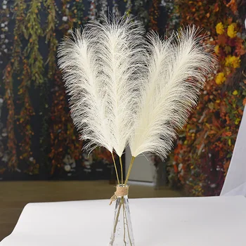 61cm Artificial Reed Grama Buquês, Decoração De Vasos suspensos Escritórios de Hotéis Casa de Decoração de Festa de Casamento Falso Flores