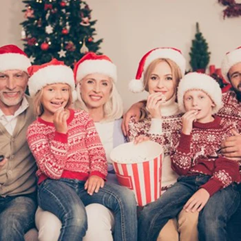 Em 2022, Ano Novo Grosso Chapéu de Natal Adultos, as Crianças Decorações de Natal para a Casa Natal de Papai Noel Presentes Natal Decoração de Inverno Caps