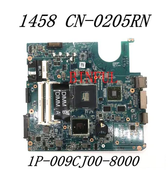 CN-0205RN 0205RN 205RN Frete Grátis Alta Qualidade da placa-mãe 1458 Laptop placa-Mãe DDR3 HM55 1P-009CJ00-8000 100% Funcionando Bem