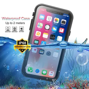 360 Completo Proteger Real à prova d'água Para iPhone 11 Pro Max Tampa da caixa de Armadura Para o iPhone XR XS Max Fundas Casos, à prova de Choque Coque