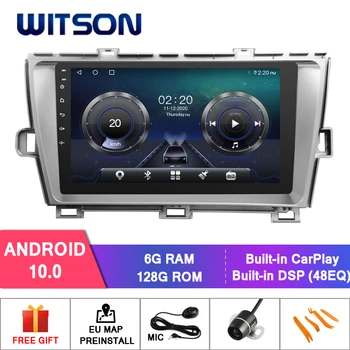 WITSON Android 10. SISTEMA de DVD do CARRO para TOYOTA PRIUS (Esquerda Versão do Driver) leitor de dvd do carro de ligação/DAB/OBD/MTPS/DVR/Wifi/3G/4G suporte