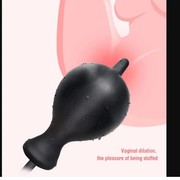 Oversized cheios de Ar Enorme Bunda Plug vagina Vibrador Vibrador Anal Inflável da Bomba de Próstata Dilatador Expansor de Brinquedos Sexuais para mulheres, homens