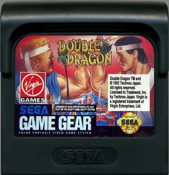 8bit jogo de GAME GEAR cartucho : Double Dragon ( EUA Versão em inglês!! ）