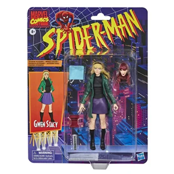 Original Hasbro Gwen Stacy Marvel Legends, Homem-Aranha, Figuras De Ação, Anime E Brinquedos De Coleção