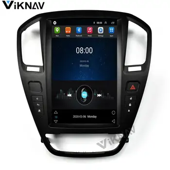 De 12,8 polegadas verticais de ecrã carro GPS de navegação de para-BUICK Regal 2009-2013 GPS do carro rádio Multimédia leitor de DVD player estéreo