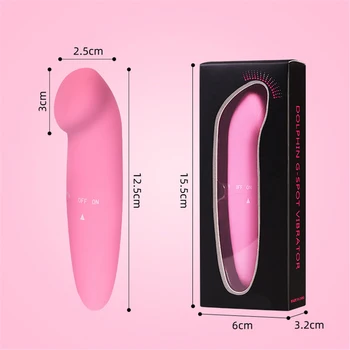 Sexo Feminino Brinquedos, Vibradores Mini Estimuladores De Clitóris Forma De Golfinho Vaginal, Massagem, G-Spot Didos De Vibração Masturbação Adulto 18