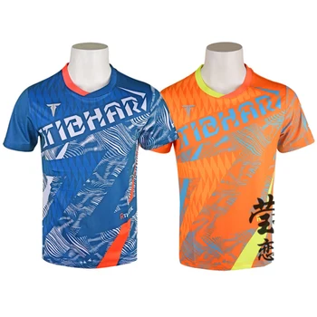 Genuíno Tibhar de Ténis de Mesa Camisetas unisex t-shirt Para Homens, Mulheres, crianças Ping Pong Vestuário vestuário de Desporto T-shirts 2020