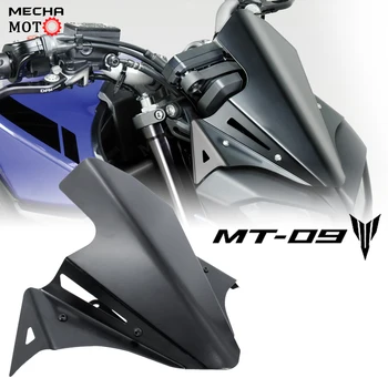 pára-brisas da Motocicleta mt, 09 Para a yamaha mt09 tracer MT-09 2017-2020 black Metal pára-brisa dianteiro do fluxo de ar deflector de vento