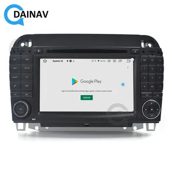 Android auto-Rádio Multimédia player de Áudio, Leitor de DVD para-MERCEDES-BENZ CLASSE S W220 1998-2005 auto-rádio estéreo do carro