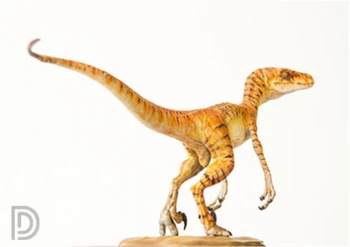 DINO SONHO 1:15 Escala Velociraptor Raptor Tigre Figura Dromaeosauridae Dinossauro Modelo de Coletor de Animais Adultos Brinquedo de Presente