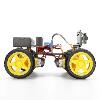 DIY Carro Inteligente Robô Kit Para Arduino 4WD wi-Fi ESP32 CAM Dolly Kit de Montagem Fácil Com Camera Kit