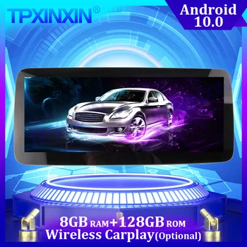 Android 10 8+128G Carplay Para a Mercedes-Benz SLK Car Multimedia Player Estéreo, Gravador de Fita GPS Navi Auto Rádio Chefe da unidade DSP IPS