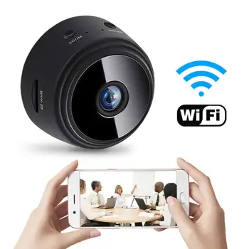 Original 2022 novo A9 de vigilância de vídeo wi-fi câmera escondeu den câmera de segurança de controle remoto de visão noturna detecção de móveis