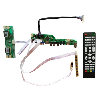 T. V56.031 Universal HDMI USB AV VGA ATV PC LCD Placa de Controlador para 15.41 Polegadas com 1280x800 N154i3-L03 CCFL LVDS Monitor Kit