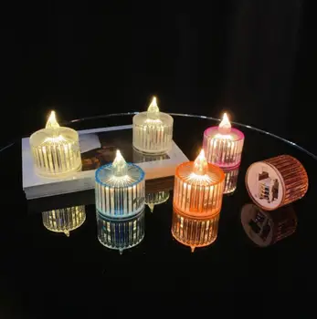 LED vela eletrônica Mini-luz de Vela da noite de festa da luz