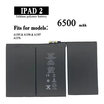 Bateria do Tablet 6500mAh Para Apple iPad 2 iPad2 A1395 A1396 A1397 A1376 A1316