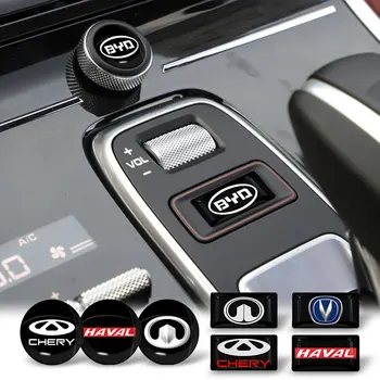 10Pcs Personalizados, Adesivos de carros Logotipo do Carro do Interior de Decalques para Hyundai Tucson 2021 I10 I20 Kona Getz I30 Ix35 I40 IX20 Acessórios