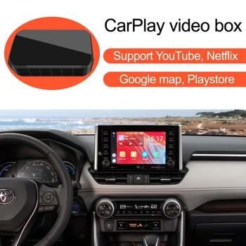 Vídeo AI de Caixa para Toyota Corolla Camry Highlander Honda CIVIC UR-V, de Acordo com CarPlay, Suporta Espelho Link Multimídia Android