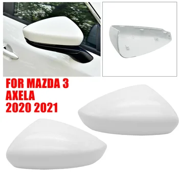 Para Mazda 3 Axela 2020 2021 Carro Tampas De Espelho Retrovisor Cobre Tampas Shell De Habitação