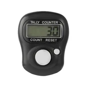 1 pcs eletrônico contador digital mini LCD eletrônico pedômetro cor aleatória de bolso o anel de marcação de plástico balcão de drop shipping