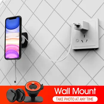 Venda quente de parede Universal de telefone do suporte de carga e telefone de montagem na parede titular titular do telefone 360 obrod de alta qualidade