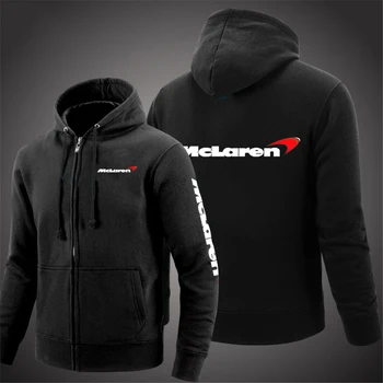 McLaren Logotipo 2022 Impressão De Lazer, Moletons Com Capuz Confortável Pulôver De Lã De Algodão, Camisolas De Moda Casual Jaquetas Casacos